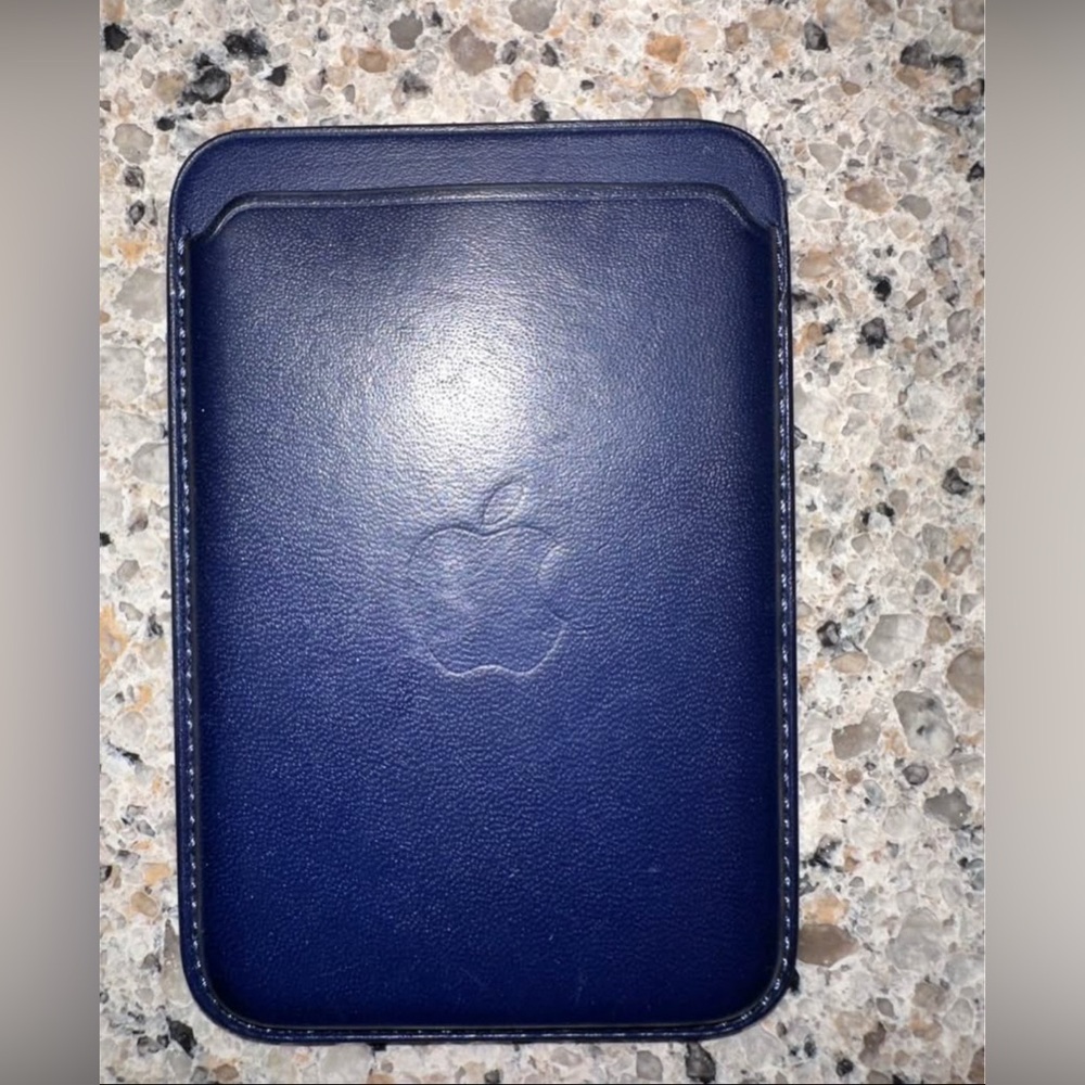 Apple Navy Blue MagSafe Wallet